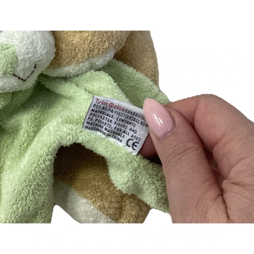 TY Baby Tylux PLUFFIES Tan 12